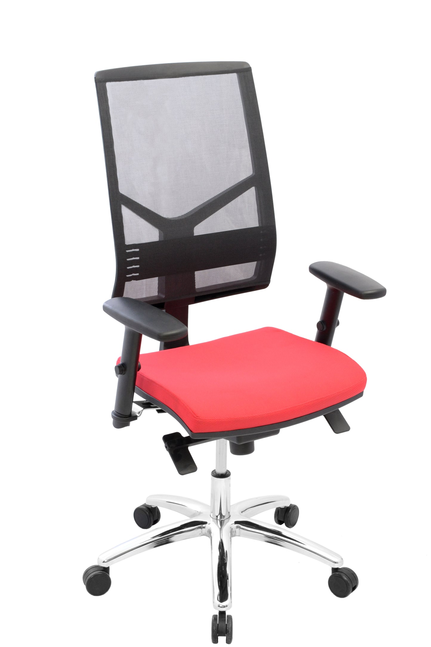 Silla Gerencial Play Ergonomica Brazo en T Base Cromada