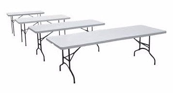 Mesa Plegable Tipo Maletín Para Banquetes Por Dos Unidades
