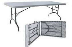 Mesa Plegable Tipo Maletín Para Banquetes Por Dos Unidades