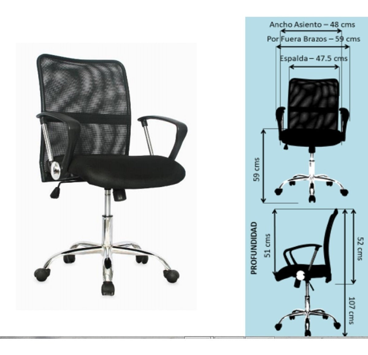 Sillas Ergonómicas Para Oficina Y Home Office.