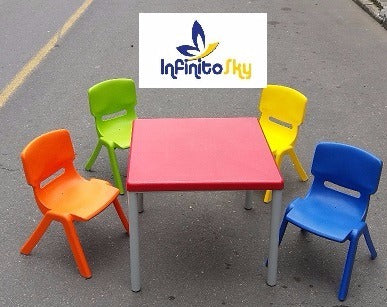 Mesa Infantil Sin Sillas