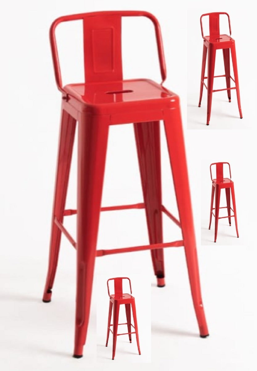 Kit X 4 Silla Butaco Tipo Bar Infinito Sky