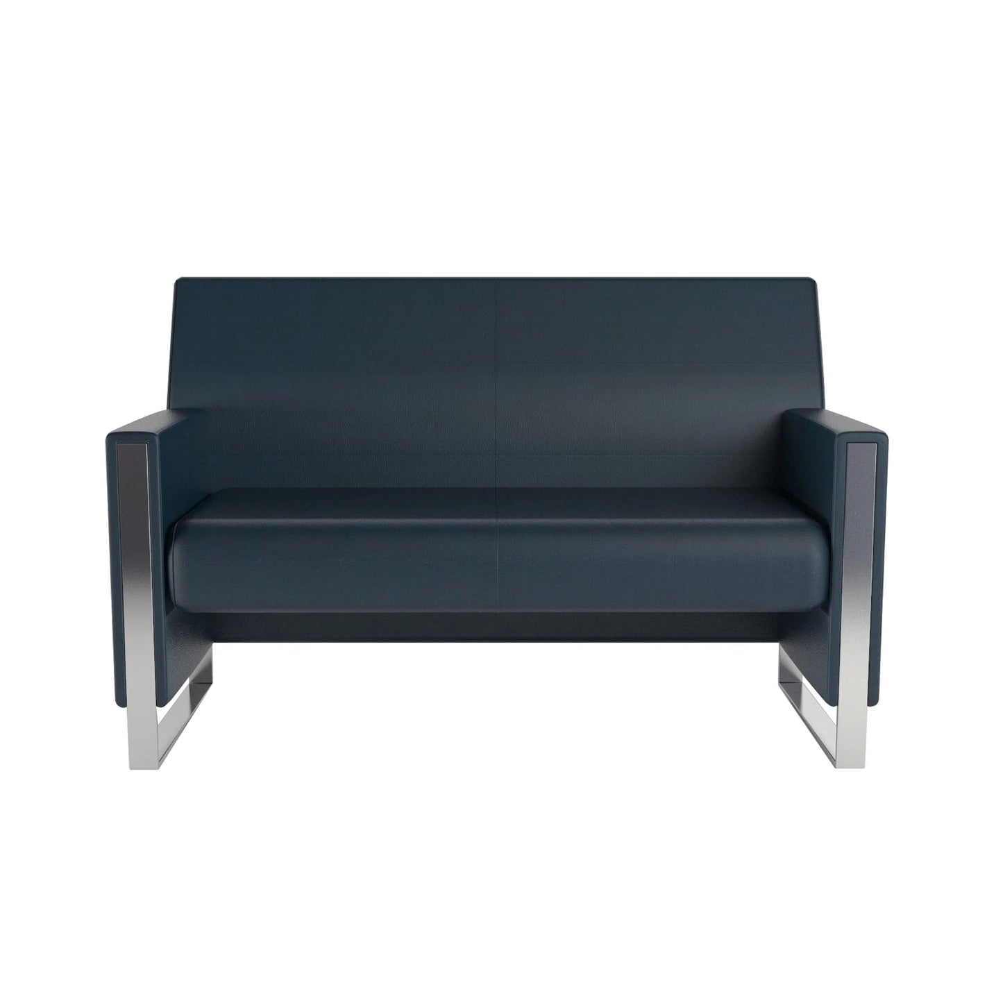 Sofa para Sala de Espera Boreal 2 Puesto Base Cromada