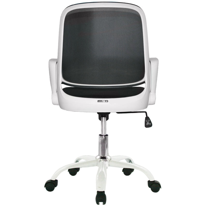SILLA ERGONOMICA GIRATORIA PARA OFICINA BIRMANIA MARCO BLANCO