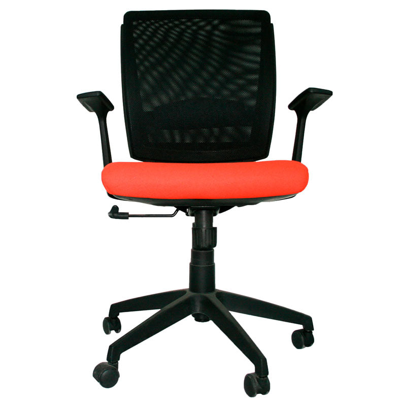 SILLA ERGONOMICA GIRATORIA PARA OFICINA CANADA BRAZO FIJO