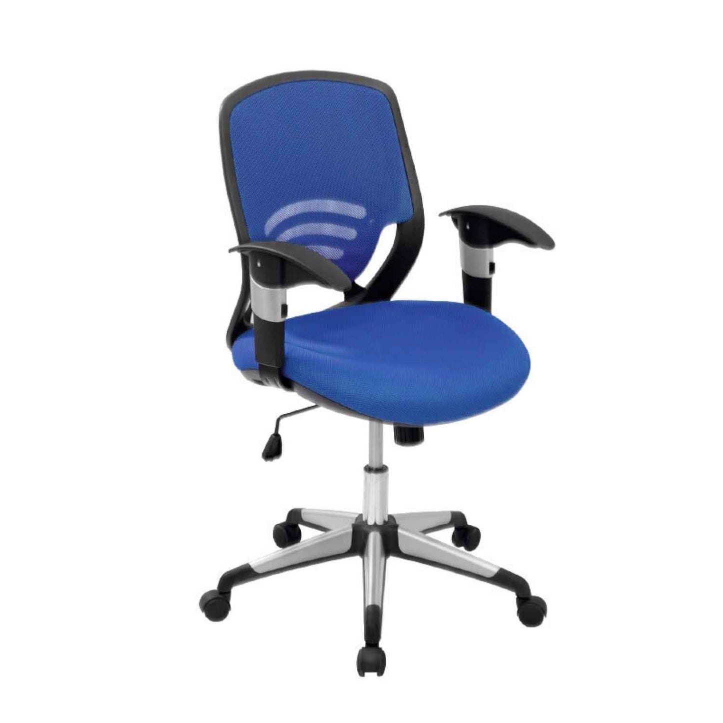 Silla Ejecutiva Operativa Congo Ergonomica Brazo Graduable Base Cromada