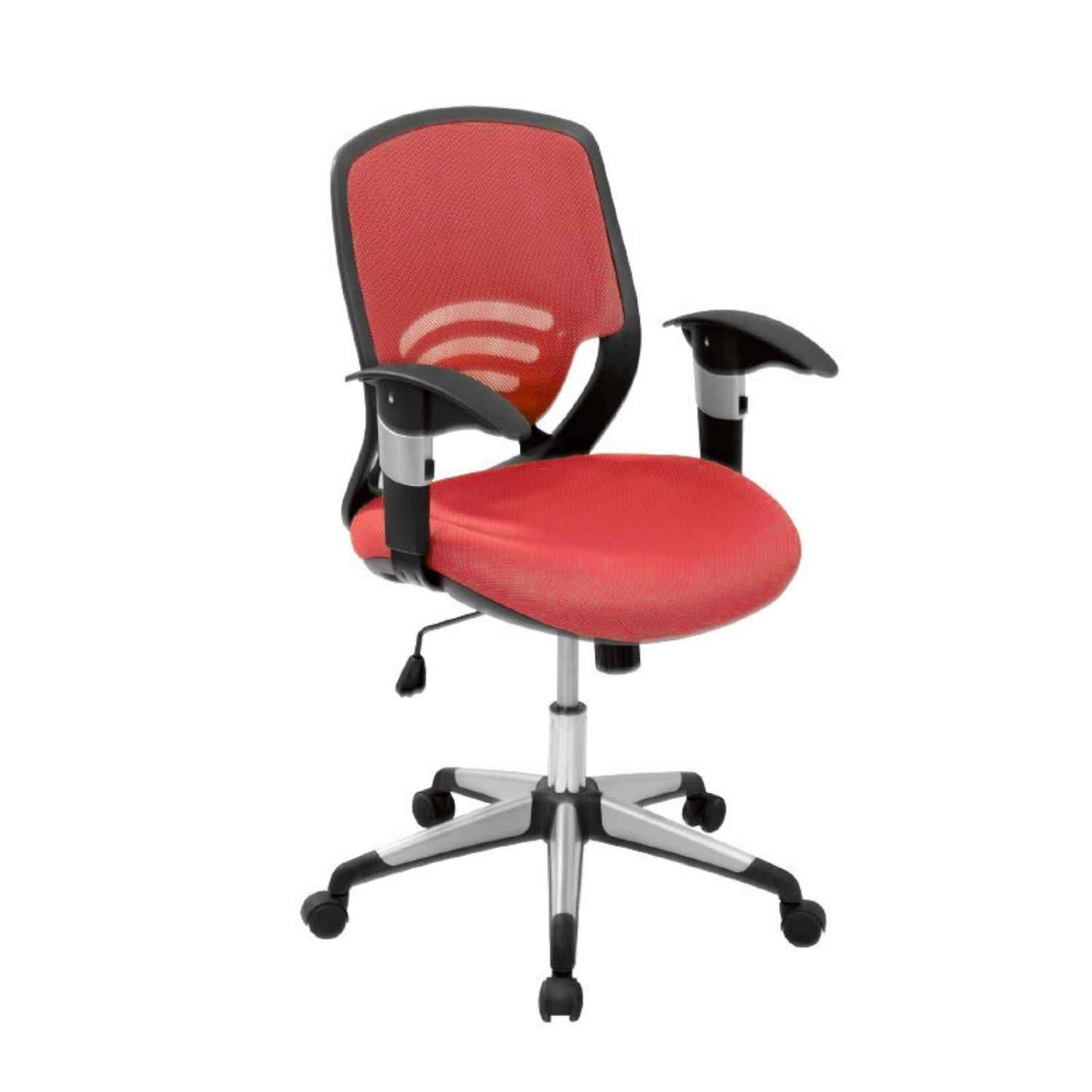 Silla Ejecutiva Operativa Congo Ergonomica Brazo Graduable Base Cromada