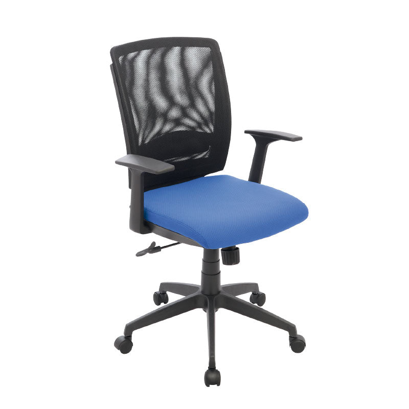 SILLA ERGONOMICA GIRATORIA PARA OFICINA CANADA BRAZO FIJO