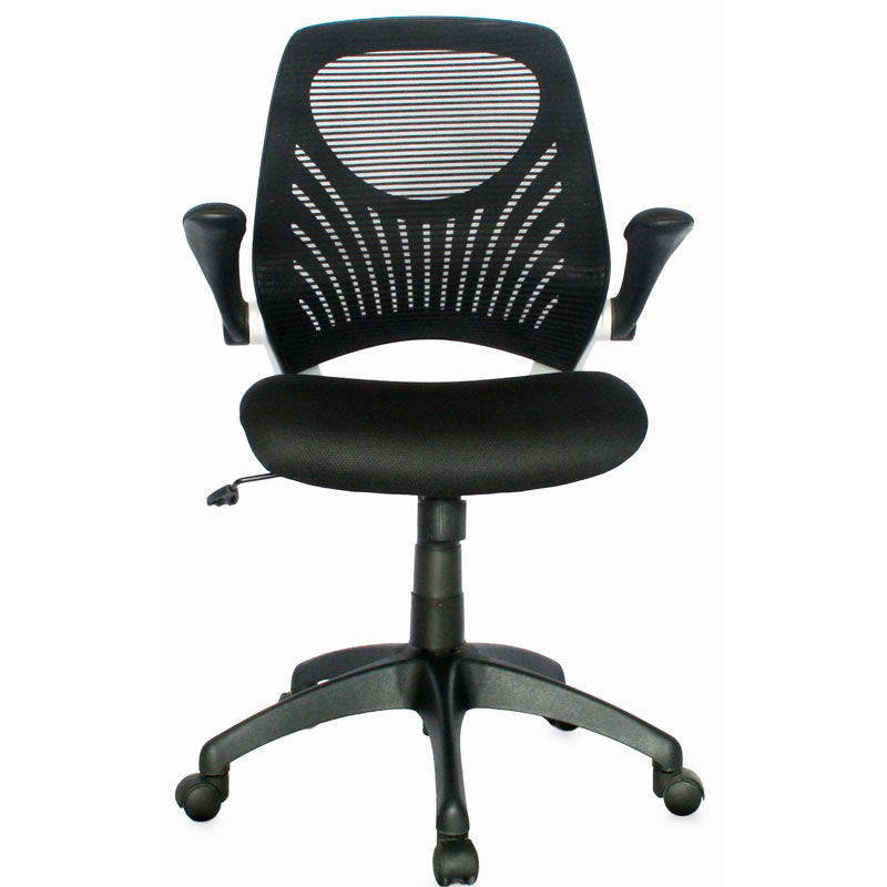 SILLA ERGONOMICA GIRATORIA PARA OFICINA LIVERPOOL NEGRO