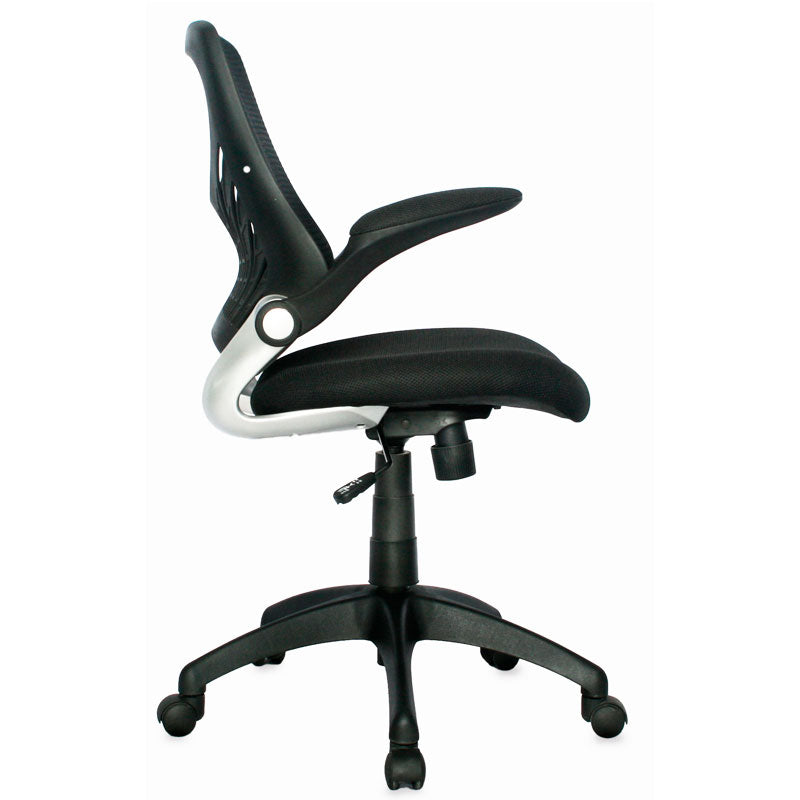 SILLA ERGONOMICA GIRATORIA PARA OFICINA LIVERPOOL NEGRO