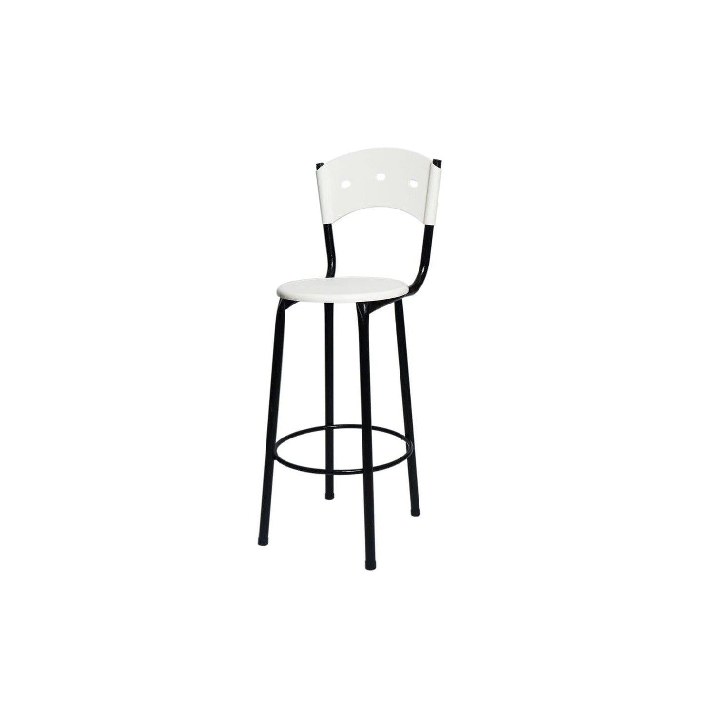 Silla Karla Asiento Pequeño Alta Blanca