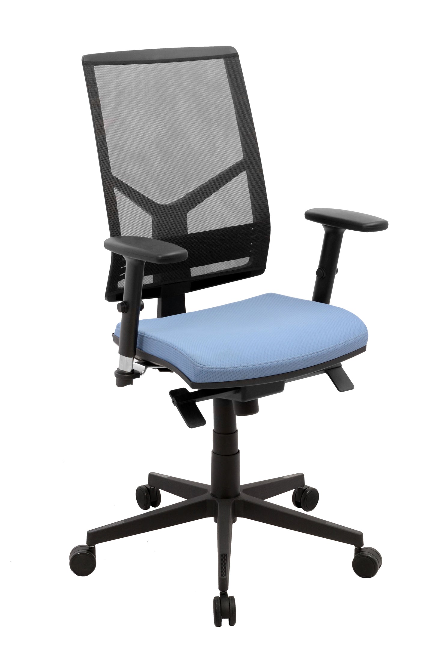 Silla Gerencial Play Ergonomica Brazo en T Base Cromada