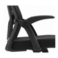 Silla Ergonómica Giratoria para Oficina con Respaldo en Malla y Brazos Abatibles