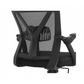 Silla Ergonómica Giratoria para Oficina con Respaldo en Malla y Brazos Abatibles