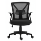 Silla Ergonómica Giratoria para Oficina con Respaldo en Malla y Brazos Abatibles