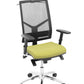 Silla Presidencial Play Ergonomica Brazo en T Base Cromada Cabecero Graduable