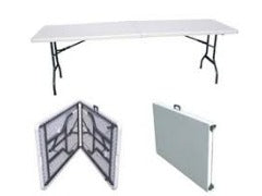 Mesa Plegable Tipo Maletín Para Banquetes Por Dos Unidades