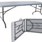 Mesa Plegable Tipo Maletín Para Banquetes Por Dos Unidades