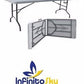 Mesa Plegable Tipo Maletín Para Banquetes Por Dos Unidades