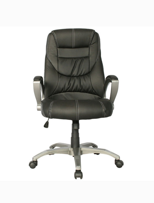 Silla Para Trabajo En Oficinas Y En Casa En Cuero Eco