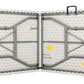 Mesa Plegable Alta Calidad Color  Blanco 180x74x75 Cms