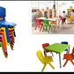 Silla Infantil Por 5 Unidades En Colores A Escoger.