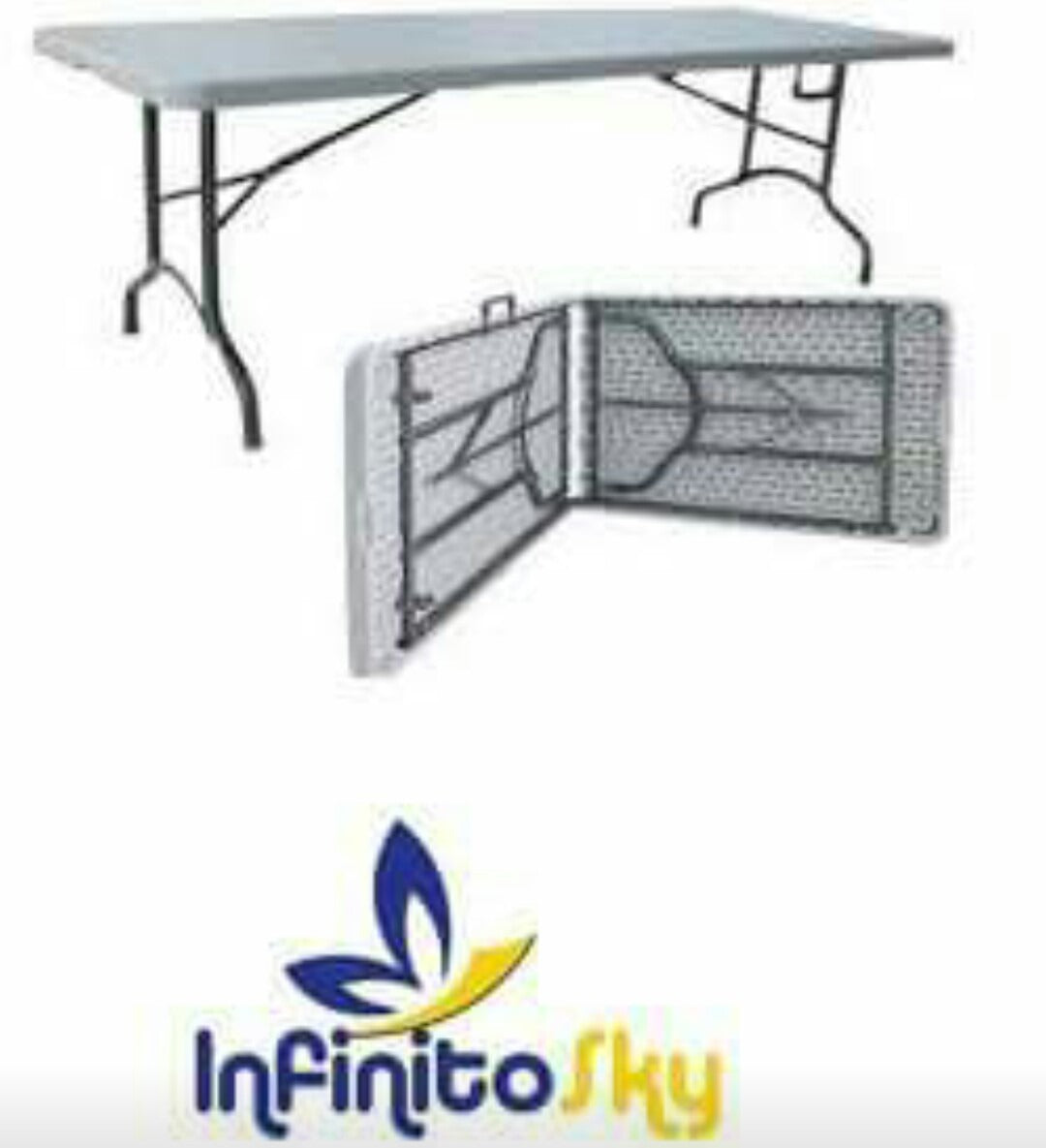 Mesa Plegable 180x74x75 Cms