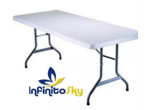 Mesa Plegable X Dos Unidades Medidas 1.80cms X74cms X75 Cms