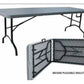 Mesa Plegable 180x74x75 Cms