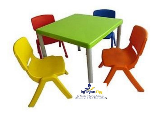 Mesa Infantil Para Niños, Jardin, Colegios Transicion.