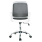 SILLA ERGONOMICA GIRATORIA PARA OFICINA BIRMANIA MARCO BLANCO