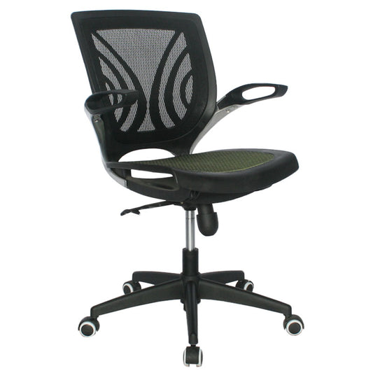 SILLA ERGONOMICA GIRATORIA PARA OFICINA TIBET MARCO NEGRO