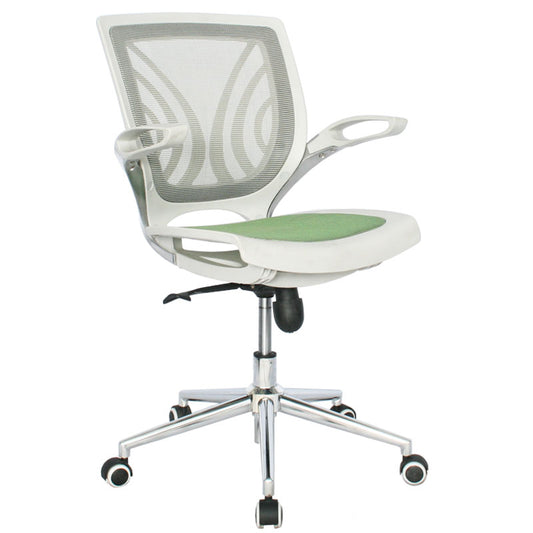 SILLA ERGONOMICA GIRATORIA PARA OFICINA TIBET MARCO BLANCO