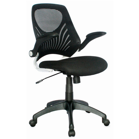 SILLA ERGONOMICA GIRATORIA PARA OFICINA LIVERPOOL NEGRO