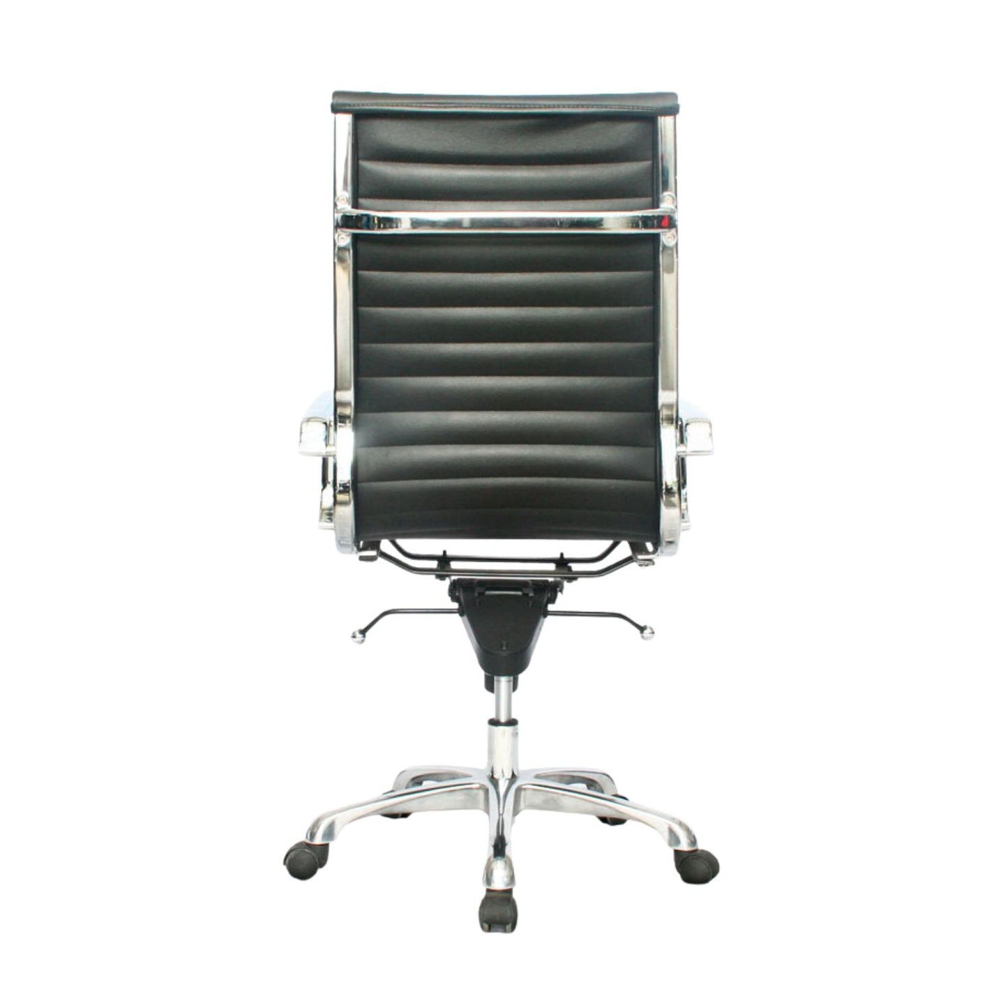 Silla Gerencial Lion  Alta  Ergonomica Brazo D Fijo Base Cromada