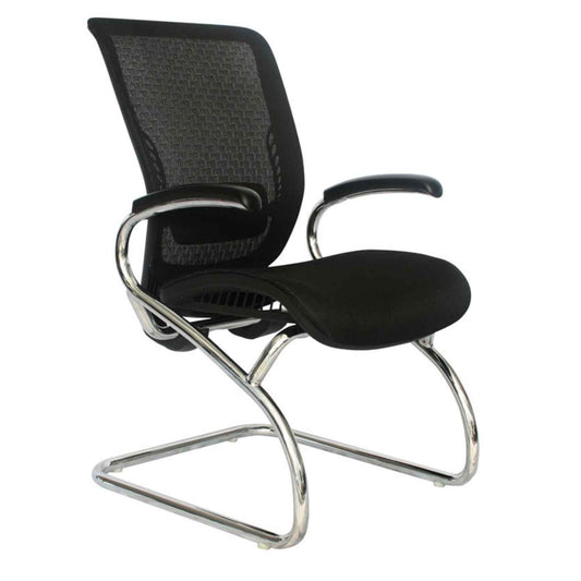Silla Interlocutora Japon Brazo T Estructura Cromada