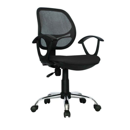 Silla Ejecutiva Mali Ergonomica Brazo D Base Cromada