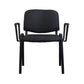 Silla Interlocutora Isosceles Ergonomica Eco con Brazos Fijos