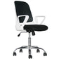SILLA ERGONOMICA GIRATORIA PARA OFICINA BIRMANIA MARCO BLANCO