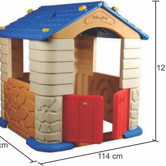 CASA PLAY HOUSE TECHO AZUL