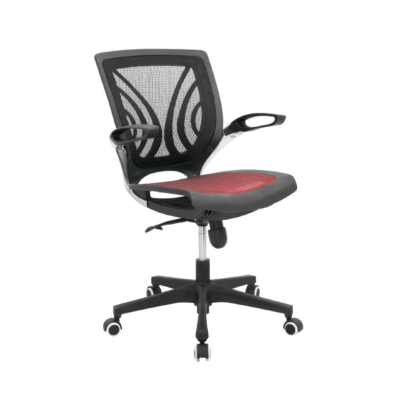 SILLA ERGONOMICA GIRATORIA PARA OFICINA TIBET MARCO NEGRO