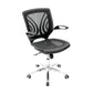 SILLA ERGONOMICA GIRATORIA PARA OFICINA TIBET MARCO NEGRO