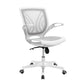 SILLA ERGONOMICA GIRATORIA PARA OFICINA TIBET MARCO BLANCO