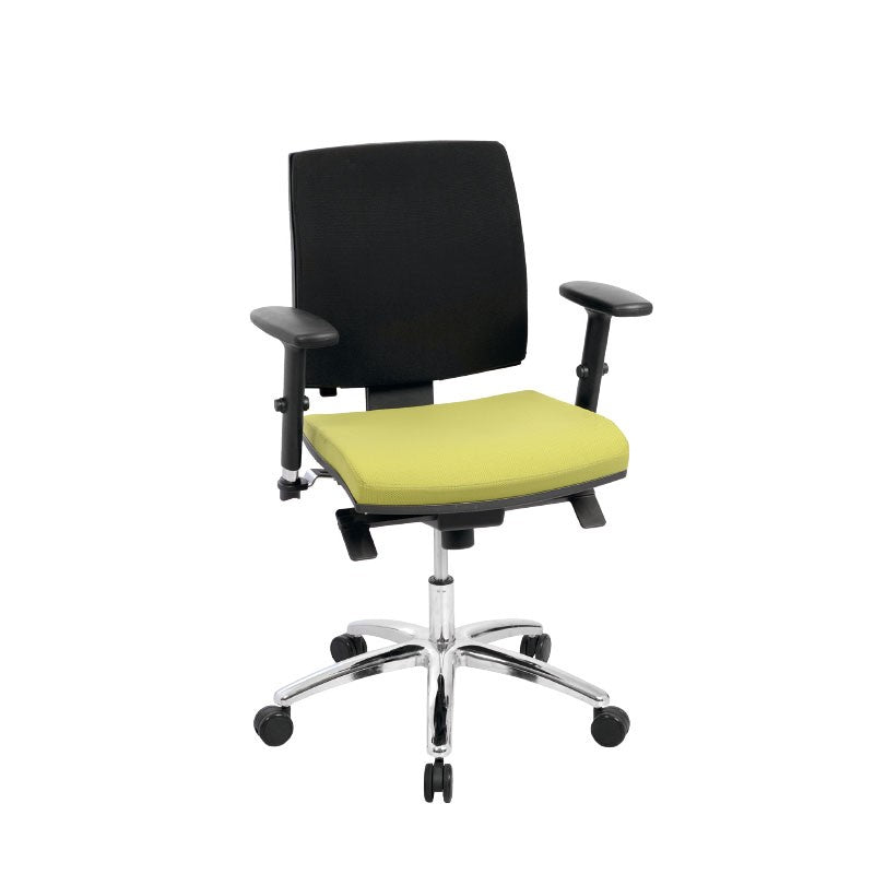 Silla Ejecutiva Job Media   Ergonomica Brazo en T Base Cromada