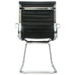 Silla Interlocutora Ergonomica Lion  Brazo Fijo Estructura Cromada