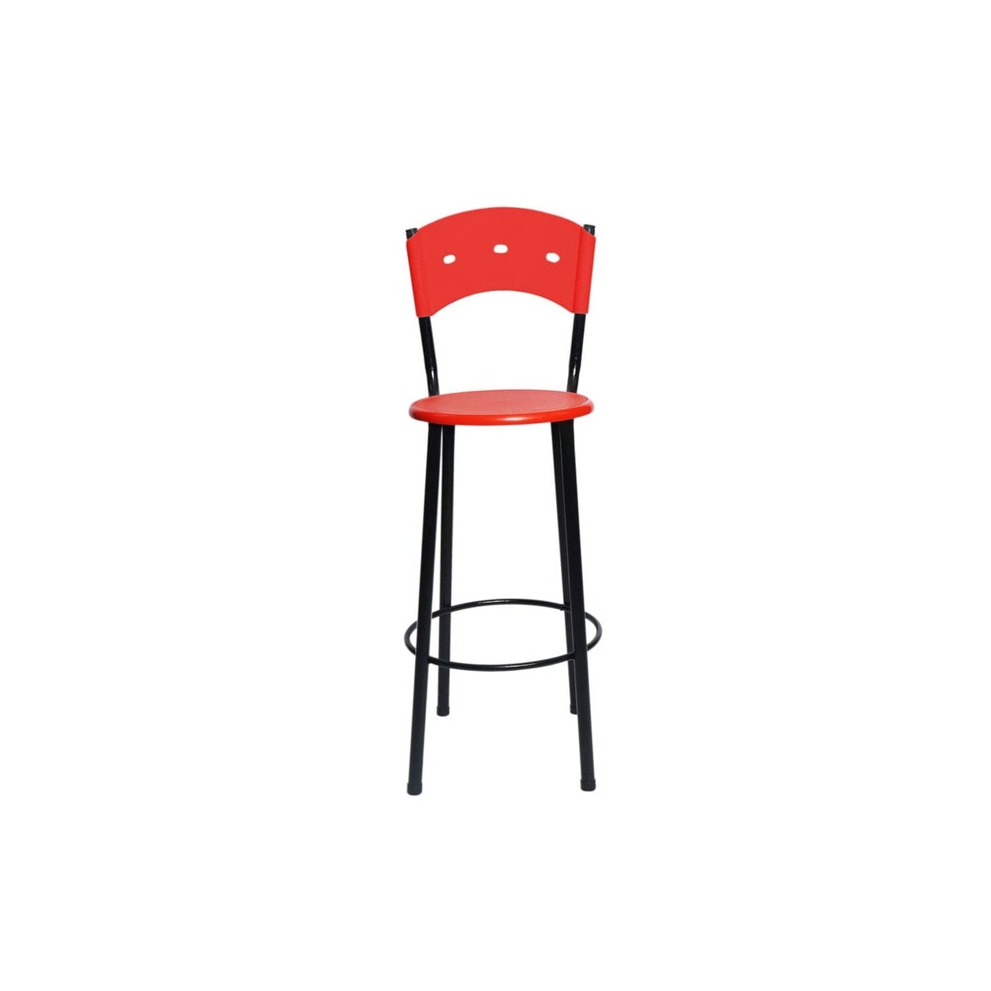 Silla Karla Asiento Grande Roja