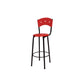 Silla Karla Asiento Grande Roja