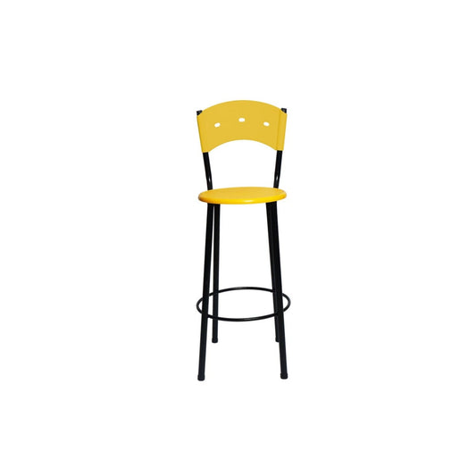 Silla Karla Asiento Pequeño Alta Amarilla