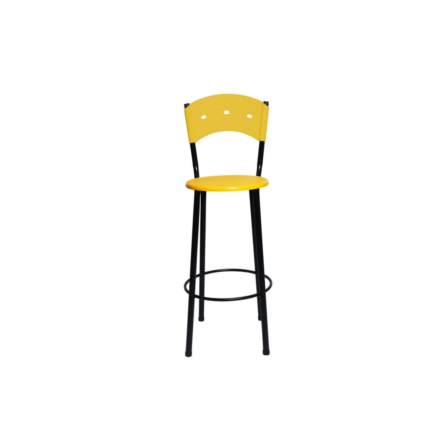 Silla Karla Asiento Pequeño Alta Amarilla