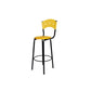 Silla Karla Asiento Pequeño Alta Amarilla